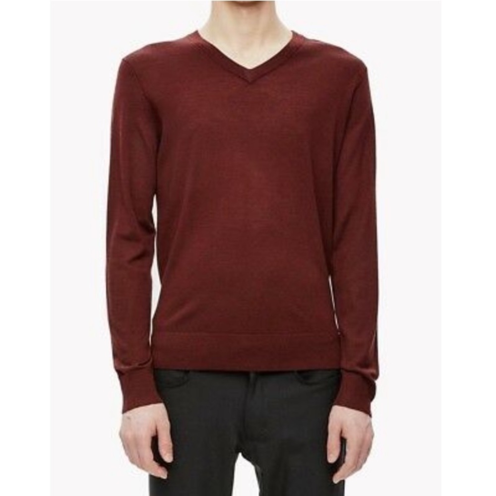 Men’s Theory Cashmere & Cotton V-Neck Sweater